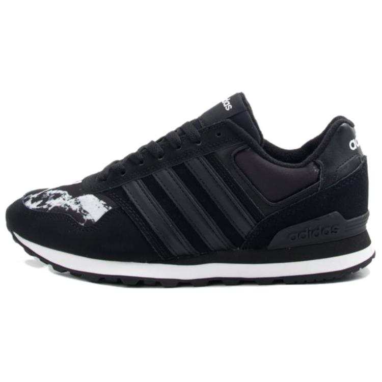 Adidas Adidas Slip Resistant Abrasion Resistant Low top Casual Shoes Men's Black White