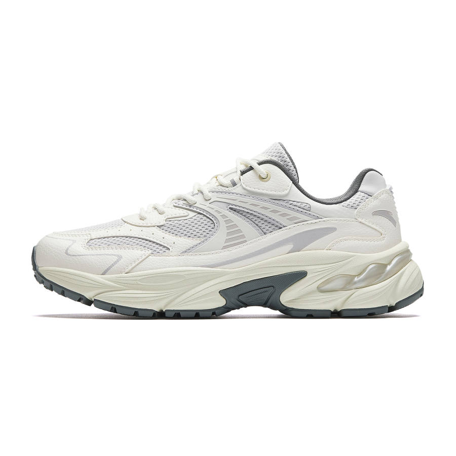 Anta AT802 Low top Casual Shoes Men's Sand Grain Gray/Ivory White/Mica Gray