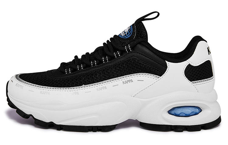 Kappa Casual Shoes Unisex Low Top Black/White/Blue