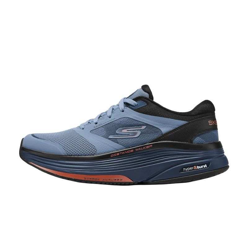 Skechers MEN'S GO WALK Abrasion Resistant Balance Low top Casual Shoes Men's Blue
