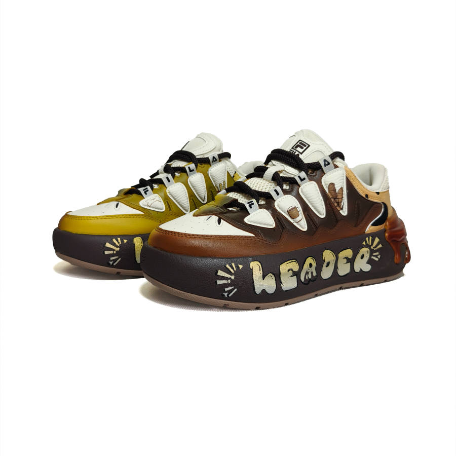 FILA CARROT 2 Versatile Low top Casual Shoes Women's Dark Brown