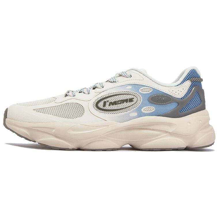 361° Slip Resistant Abrasion Resistant Low top Casual Shoes Men's White Gray Blue