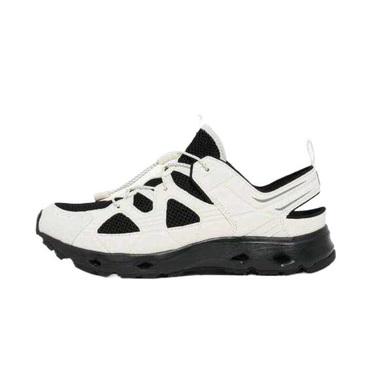 FILA Slick Wavy Sandals Low top Casual Shoes Unisex Black