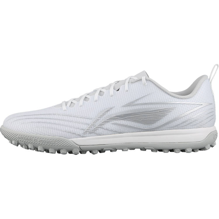 Li-Ning Li Ning Soccer Shoes Men's White Silver