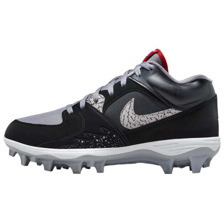 Jordan Jordan Stadium 90 Comfortable And Lightweight Abrasion Resistant Abrasion Resistant Soccer Shoes Unisex Black Gray