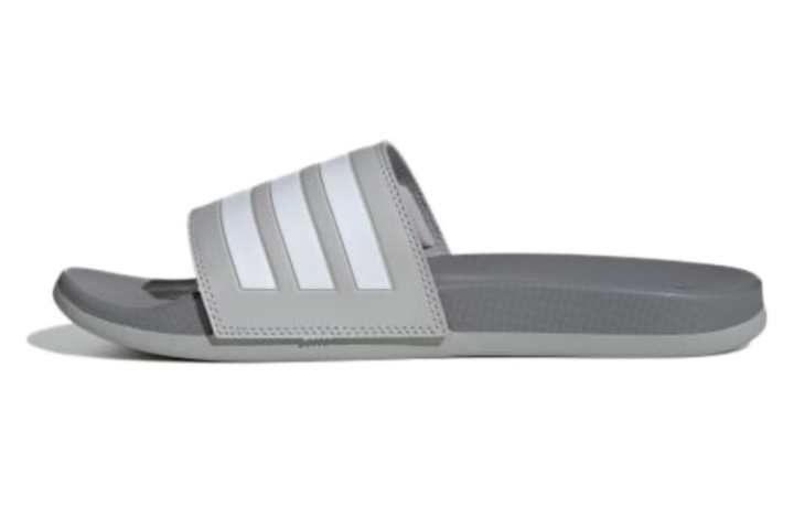 Adidas Adidas Adilette Comfort Slides Grey Cloud White Grey Three