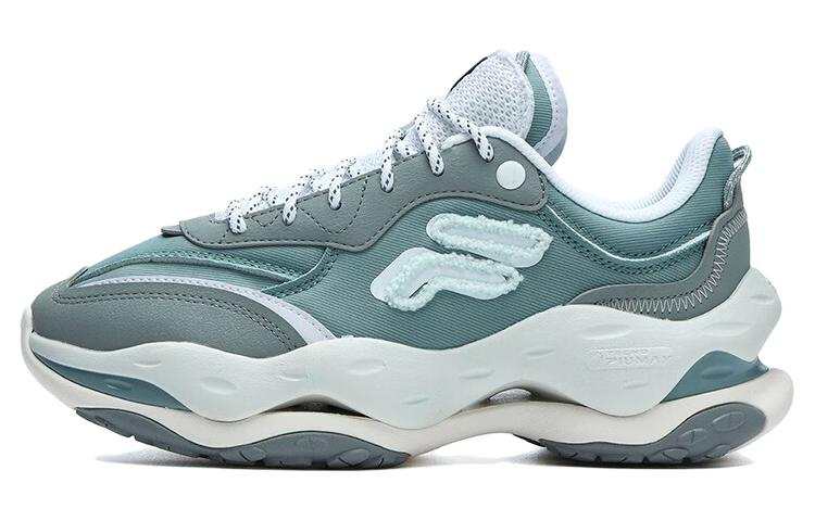 FILA FUSION Cheese Sneakers 'Grey Blue White' Women's