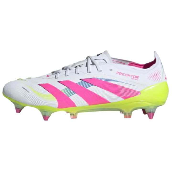 Adidas Adidas Predator Elite Sg Cloud White Lucid Pink Lucid Lemon
