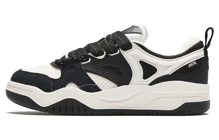 Anta Maris Sal Cushioning Abrasion Resistant Cushioning, Wear Resistant Low top Casual Shoes Women's Black White