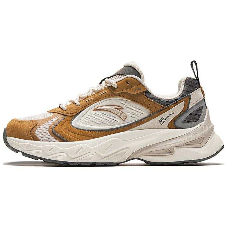 Anta Millennial 7 Comfortable And Trendy Cushioning, Wear Resistant Low top Casual Shoes Men's Brown Gray
