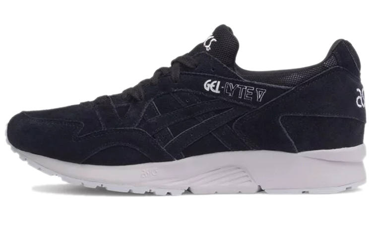 Asics Gel Lyte 5 Suede Low top Casual Shoes Unisex Black White