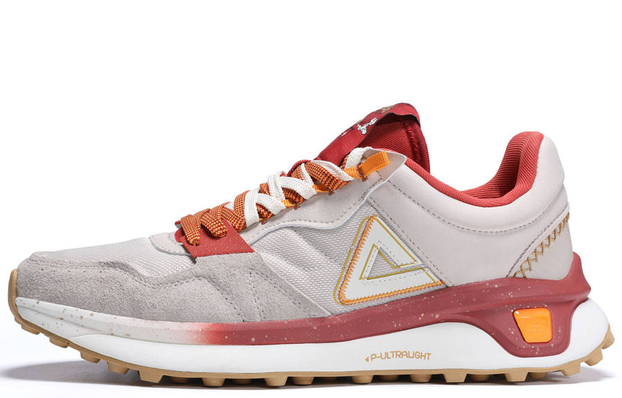 PEAK Flick 70s Attitude Collection Fashion Trend Low top Sports Casual Shoes Men's Ivory Yellow
