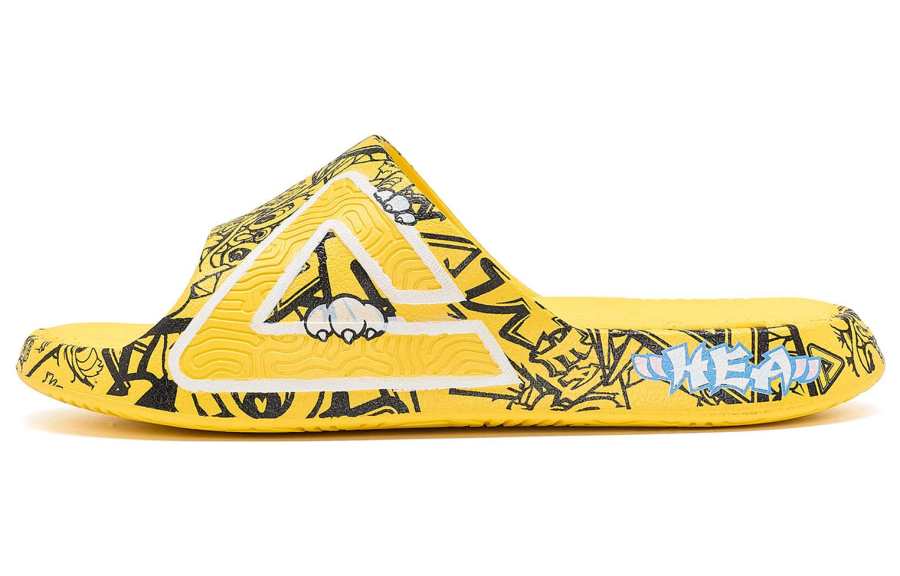 PEAK HEA x PEAK Slide Slippers Men's Lemon