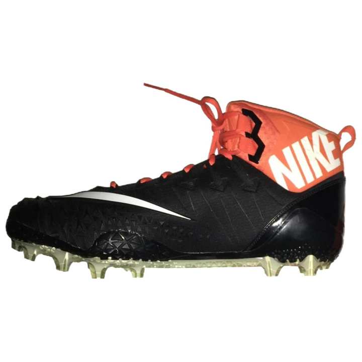 Nike Nike Force Savage Pro TD Abrasion Resistant Soccer Shoes Men's Black Orange