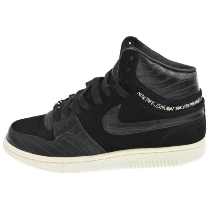 Nike Stussy x Nike Court Force High top Casual Shoes Men's Black