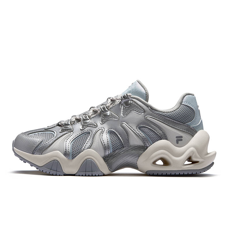 FILA FUSION Jagger 2050 Claw Shoes Low top Casual Shoes Women's Space Silver