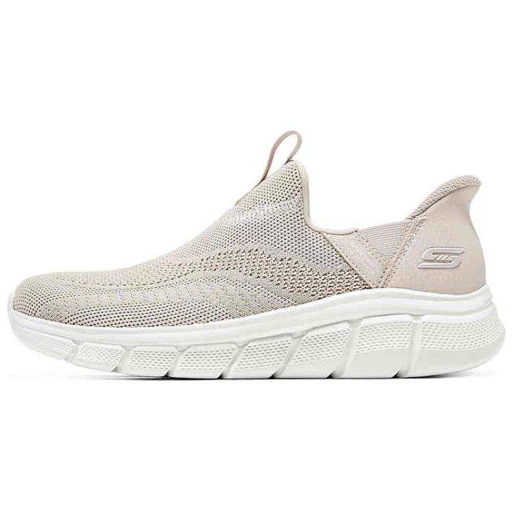 Skechers BOBS B FLEX Low top Walking Shoes Women's Light Brown