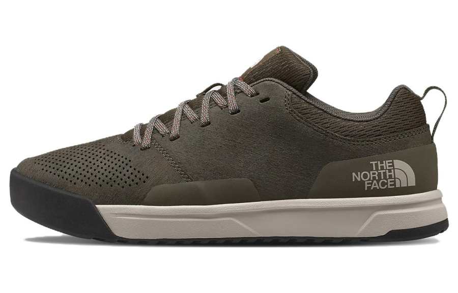 THE NORTH FACE Larimer Lace II Slip Resistant Abrasion Resistant Low top Casual Shoes Men's Dark Green