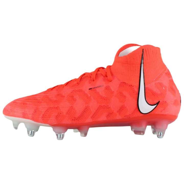 Nike Nike Phantom Luna Elite SG Soft Ground Slip Resistant Abrasion Resistant Soccer Shoes Women's Red