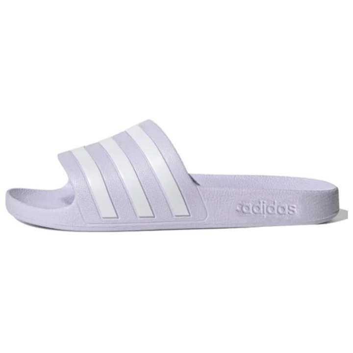 Adidas Adidas Adilette Rubber Sole Quick Dry Quick Dry Slide Slippers Women's Light Purple