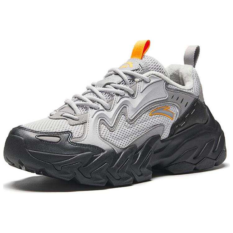 Anta Life Collection Textile, Synthetic Leather Cushioning Abrasion Resistant Lightweight Low top Casual Shoes Men's