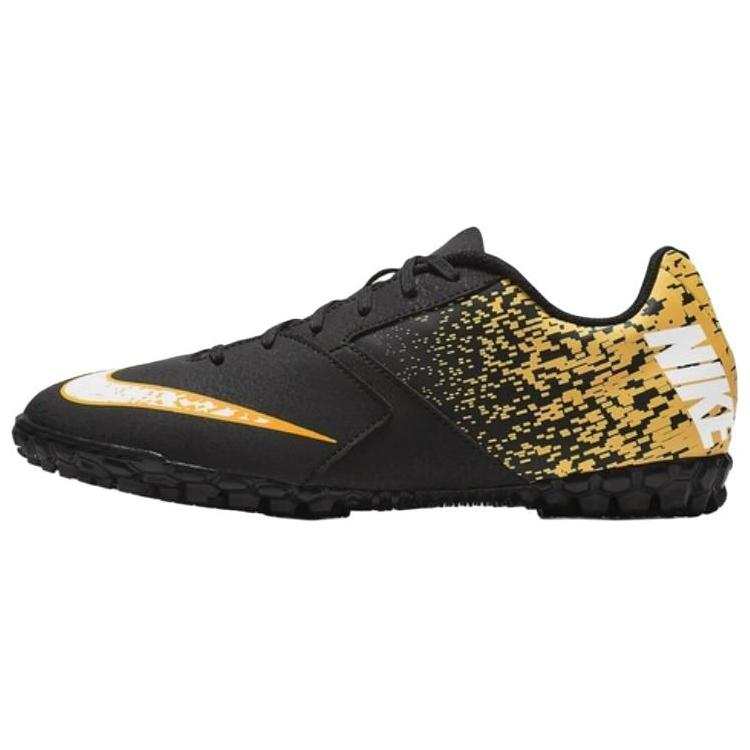 Nike Nike Bombax Tf Comfortable Slip Resistant Abrasion Resistant Soccer Shoes Men's Black Orange