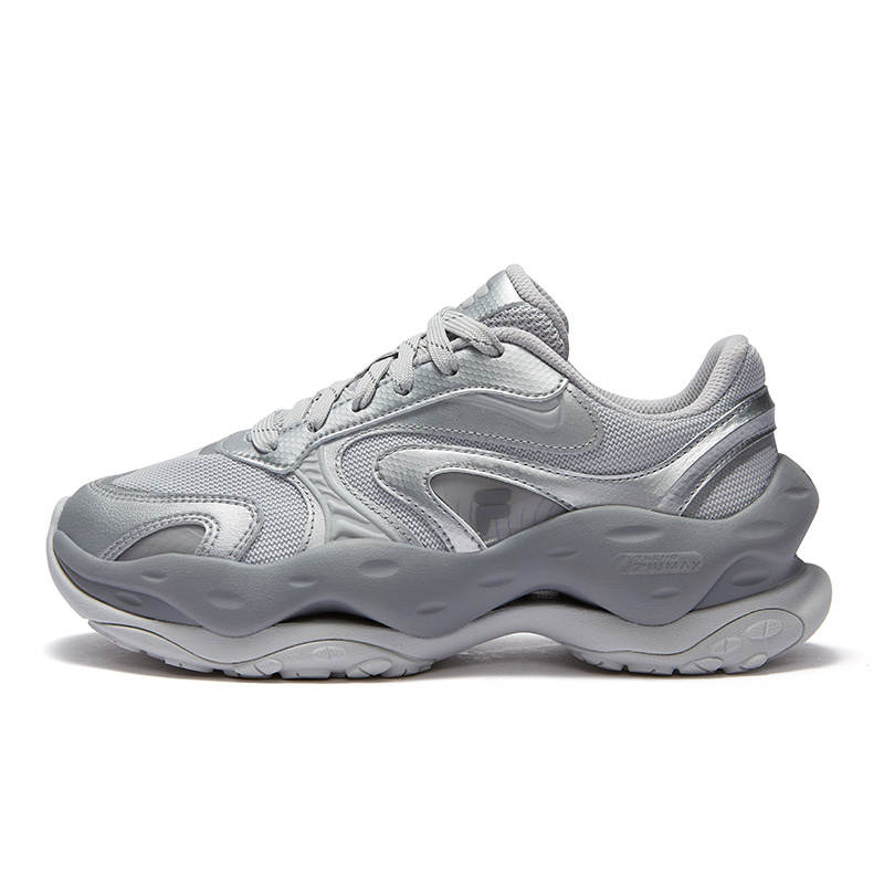 FILA FUSION CHEESE DX Cheese Abrasion Resistant Low top Casual Shoes Women's Lunar Rock Gray
