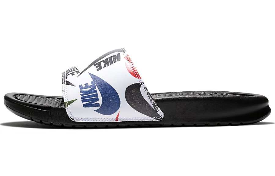 Nike Nike Benassi Jdi Floral Slide 'Swoosh Logo Print Multicolor' Women's