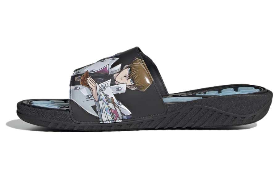 Adidas Originals Reptossage Yu-Gi-Oh! x Reptossage Adidas Originals Slide 'Blue Eyes White Dragon'