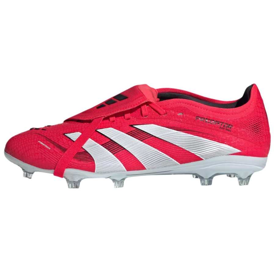 Adidas Adidas PREDATOR PRO Slip Resistant Abrasion Resistant Slip Resistant Abrasion Resistant Soccer Shoes Unisex Red White