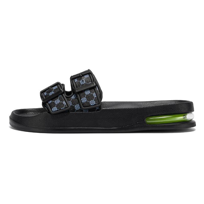PAIBLOKS Slip Resistant Abrasion Resistant Odor Resistant Quiet Slide Slippers Men's