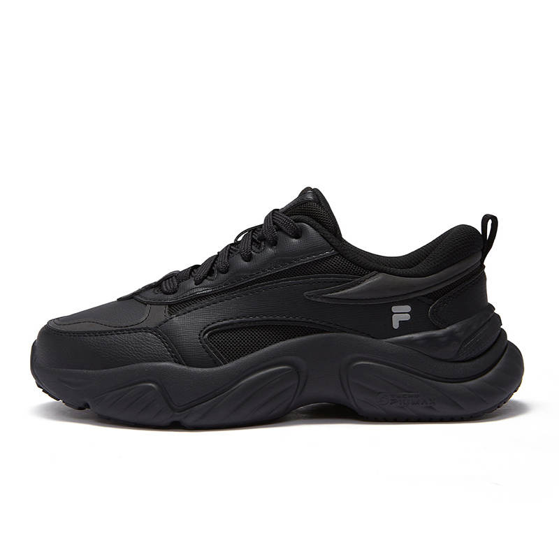FILA FUSION Conch D Abrasion Resistant Low top Casual Shoes Women's Black