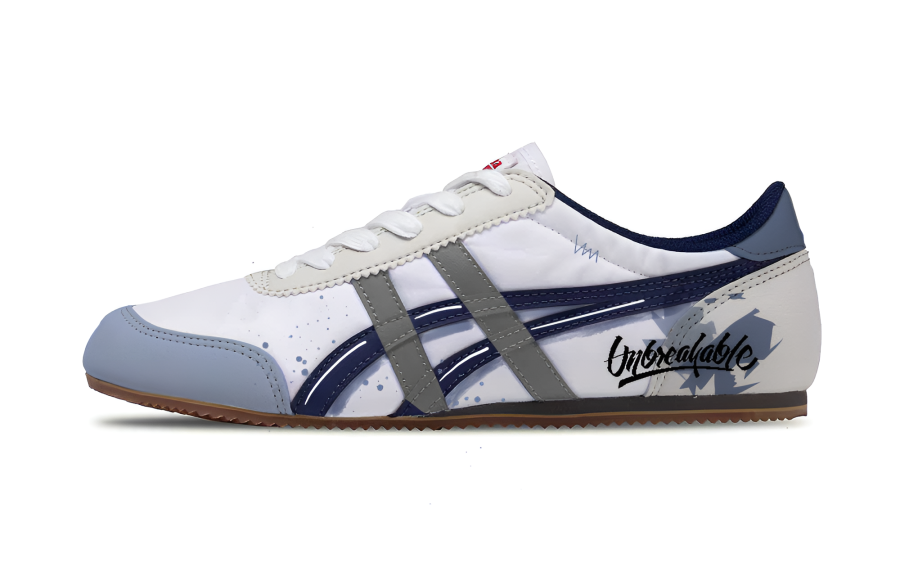 Onitsuka Tiger Track Trainer Funi Resilient Textile, Synthetic Leather Abrasion Resistant Abrasion Resistant Low top