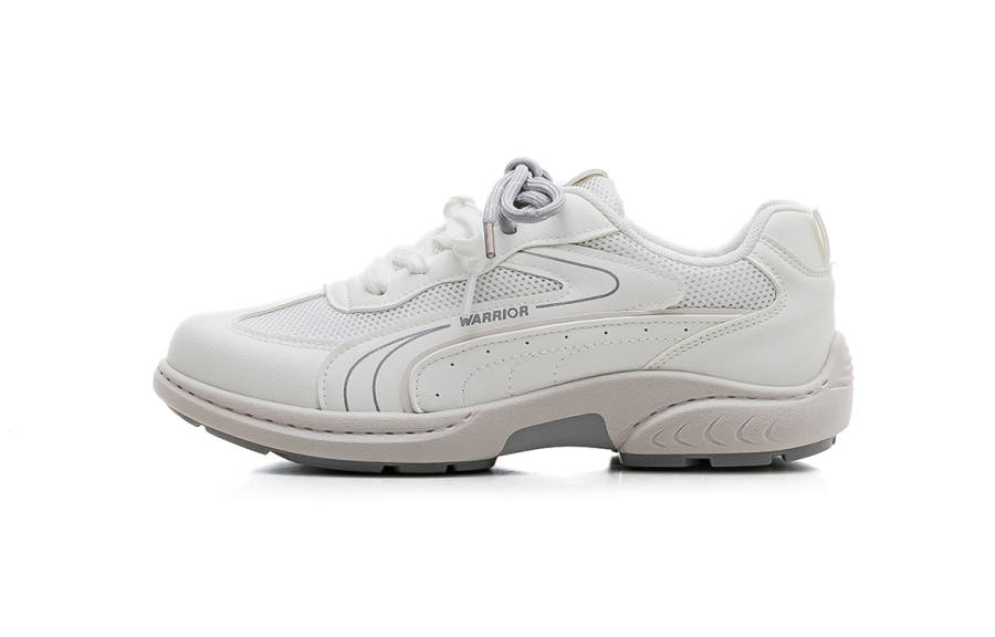 Warrior Cushioning Lightweight Cushioning Lightweight Low top Casual Shoes Women's White