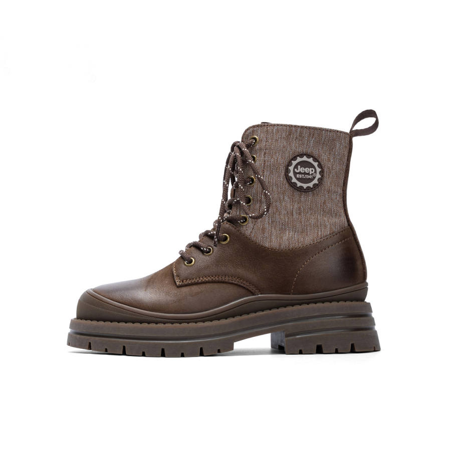 Jeep Jeep Combat Boots Women's Coffee