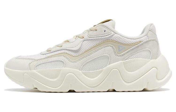 PEAK Trendy Start Cushioning Slip Resistant Abrasion Resistant Low top Sports Casual Shoes Women's Canvas White
