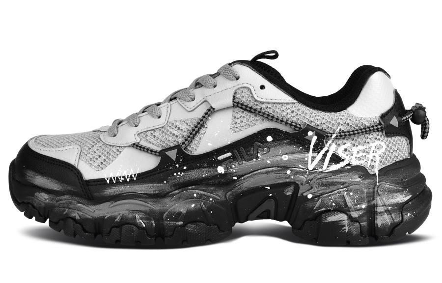 FILA Fluid Cat Paw, New Era Low top Casual Shoes Unisex Gray