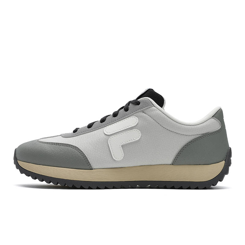 FILA MODERNO Abrasion Resistant, Breathable, Lightweight Low top Casual Shoes Men's Silver Gray
