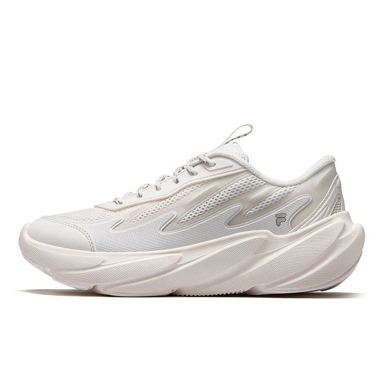 FILA FUSION STORMY Shoes Fabric Low top Casual Shoes Women's Snow Silver