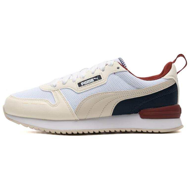 PUMA R78 Abrasion Resistant Low top Casual Shoes Unisex Ecru