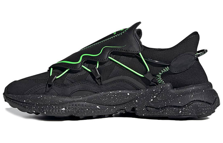 Adidas Originals Adidas Ozweego 'Black Solar Green'