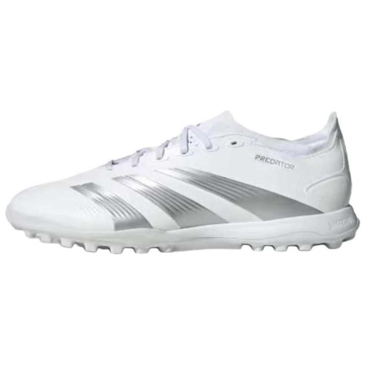 Adidas Adidas Predator 24 League Low Turf Cloud White Silver Metallic Grey