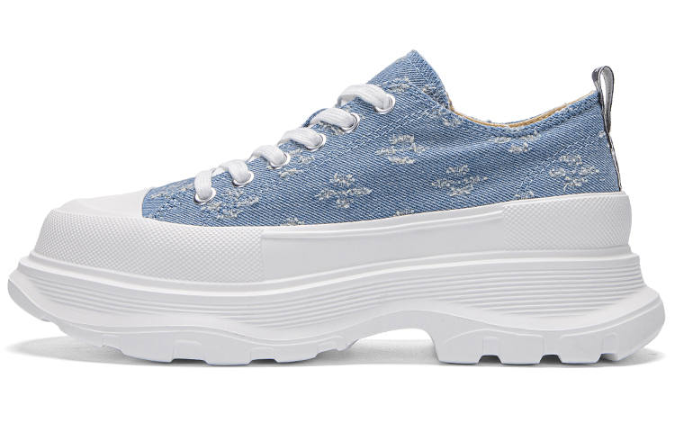 Kappa Back to Back Slip Resistant Abrasion Resistant Low top Casual Shoes Women's Royal Blue