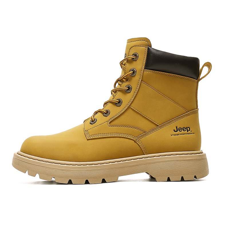Jeep Jeep Combat Boots Men's Black, Gold