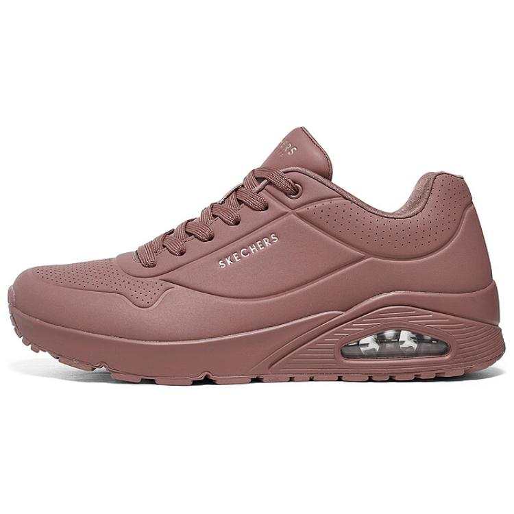 Skechers Uno Textile, Artificial Leather Cushioning Abrasion Resistant Breathable Support Rebound