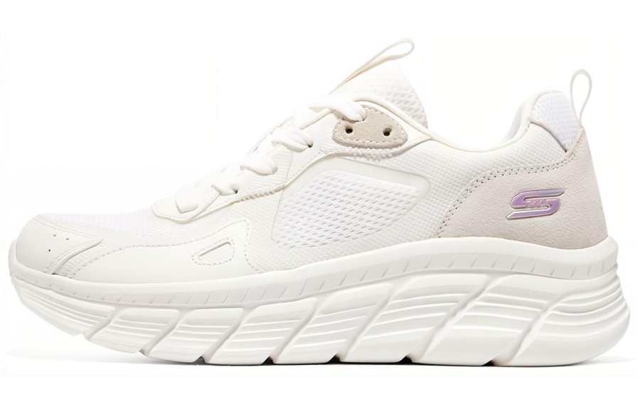 Skechers BOBS B FLEX HI Mesh, Leather Cushioning Abrasion Resistant Breathable Support Low top Casual Shoes Women's