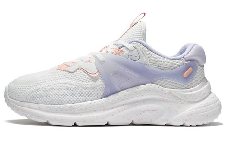 Li-Ning Li Ning Liuyun Slip Resistant, Abrasion Resistant, Breathable Low top Sports Casual Shoes Women's White