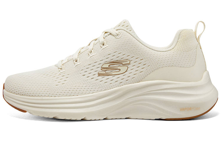 Skechers Vapor Foam Mesh Abrasion Resistant Low top Casual Shoes Women's Beige