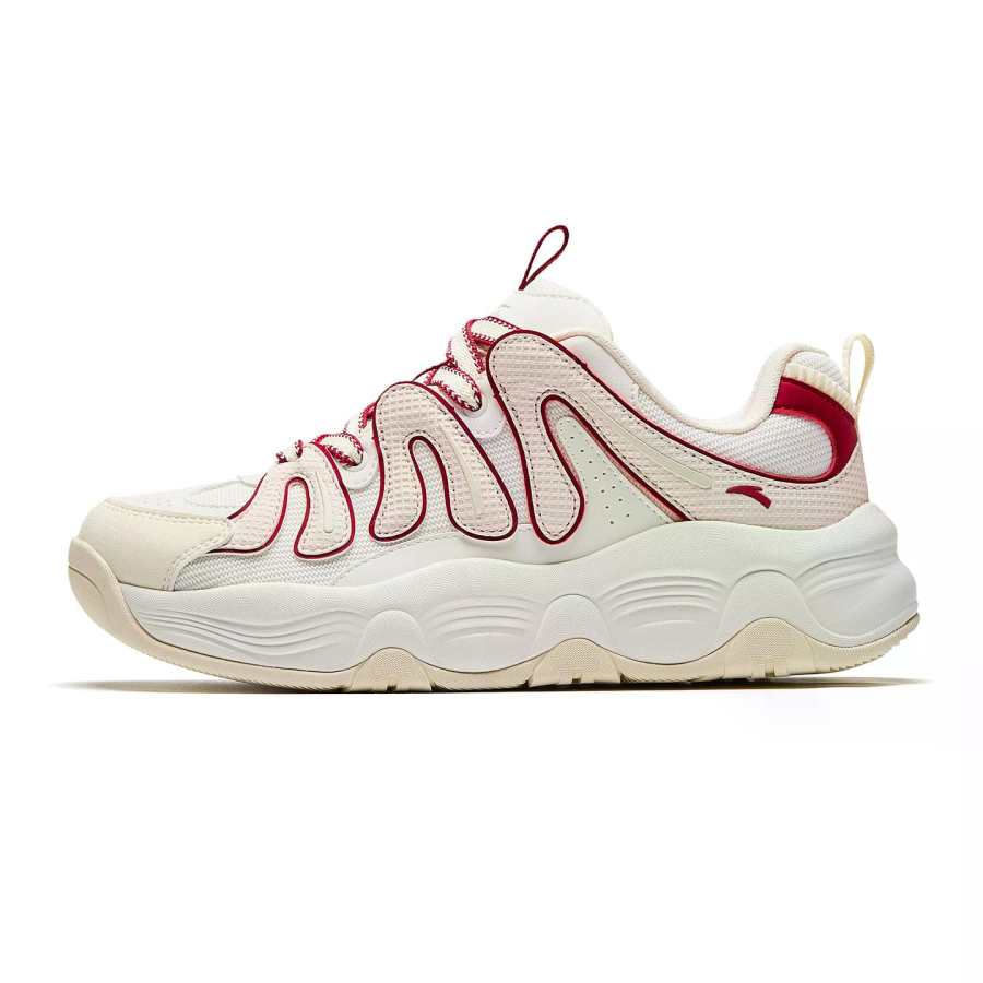 Anta Milkshake 2 Low top Casual Shoes Women's White Pink