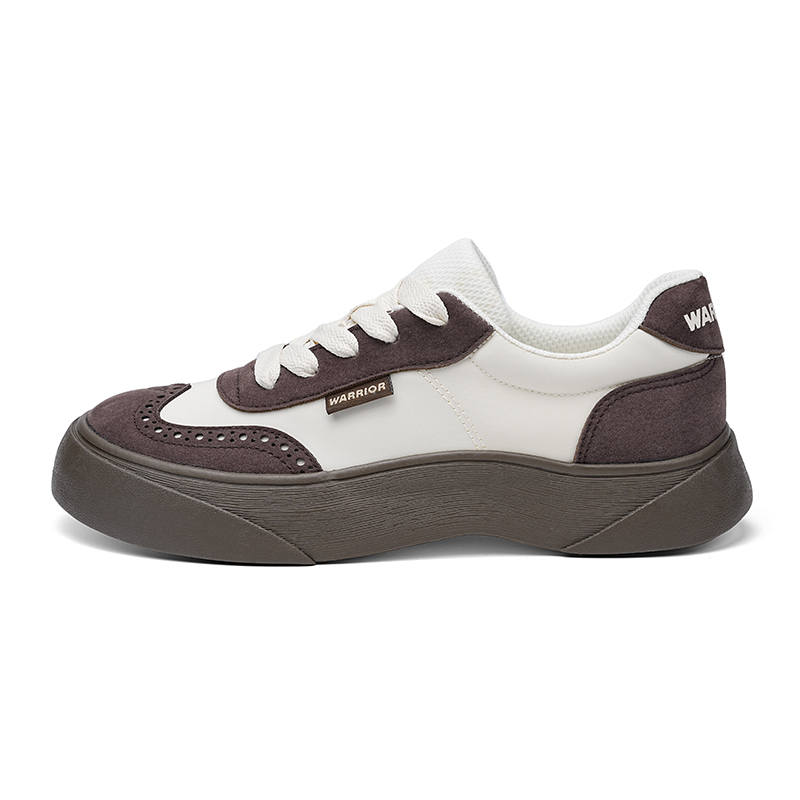 WARRIOR WARRIOR Low top Casual Shoes Unisex Light Coffee
